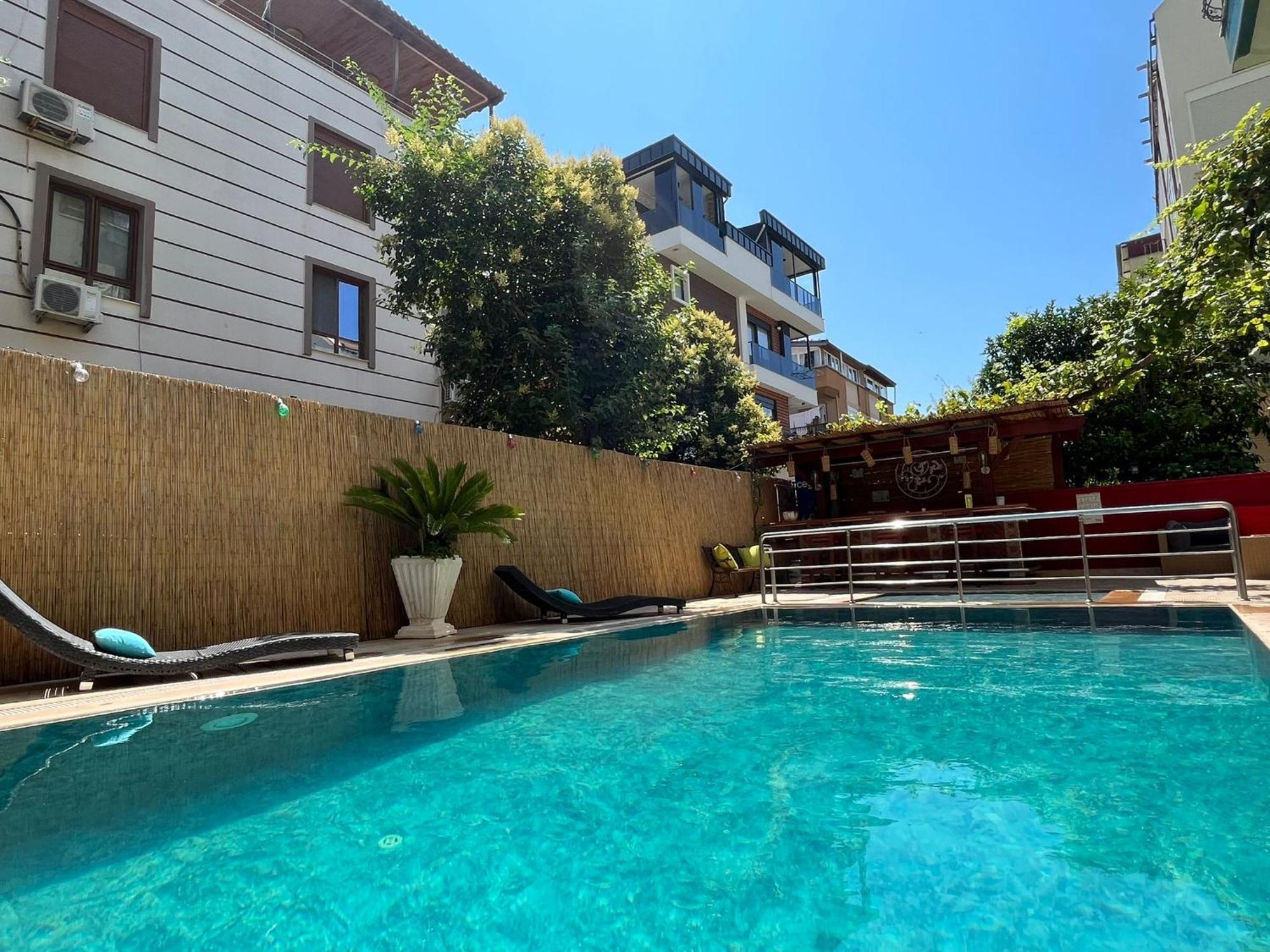 Beyaz Melek Apart Hotel Antalya Kültér fotó