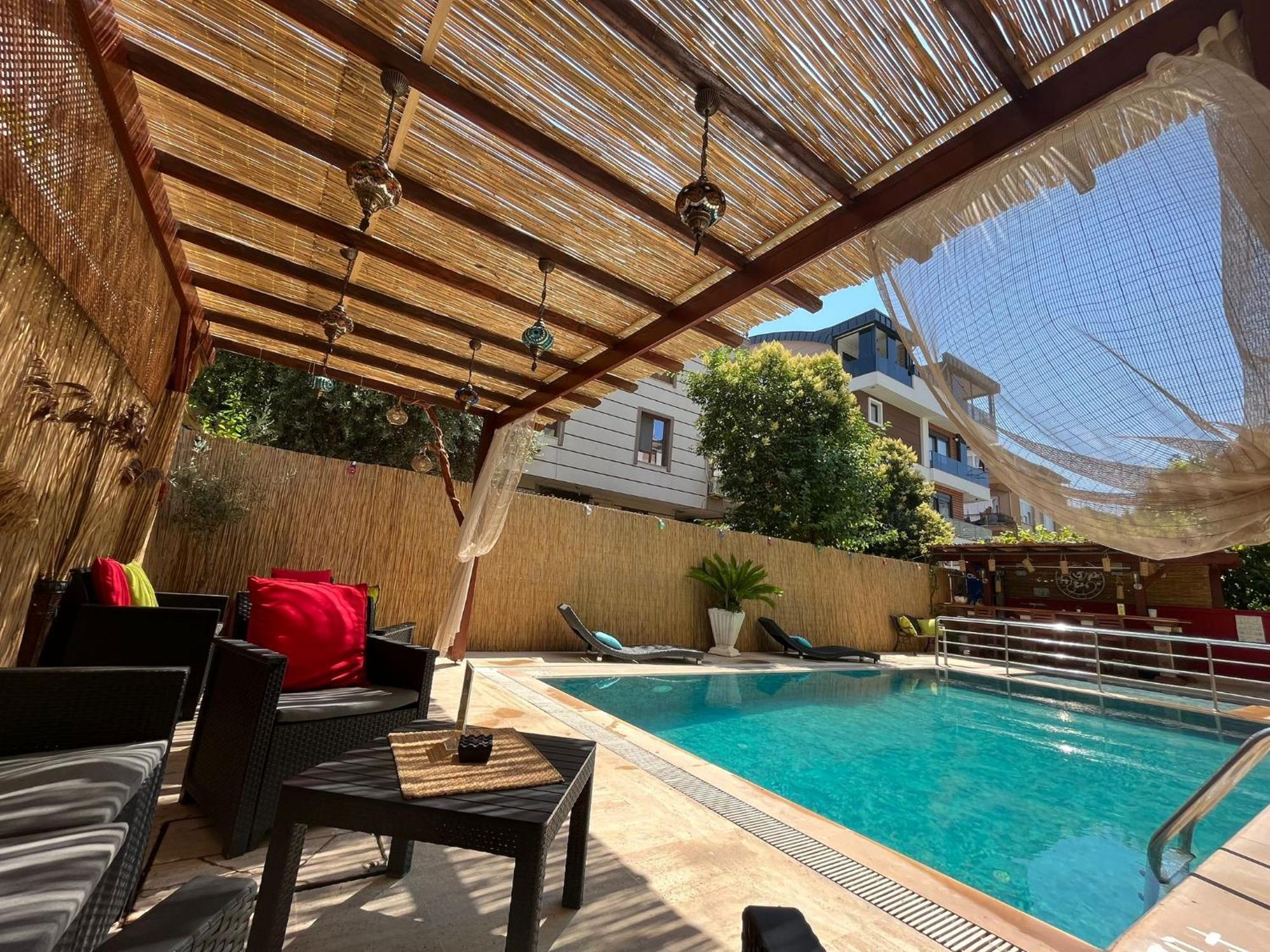 Beyaz Melek Apart Hotel Antalya Kültér fotó